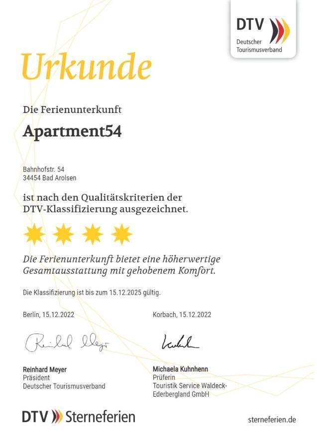 Apartment 54 - Ferienwohnung Bad Arolsen Bagian luar foto